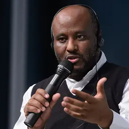 Portrait of Mussie Zerai