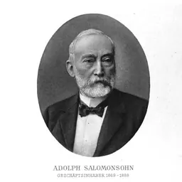 Portrait of Adolph Salomonsohn