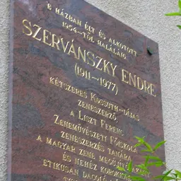 Portrait of Endre Szervánszky