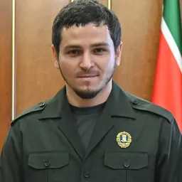 Portrait of Khas-Magomed Kadyrov
