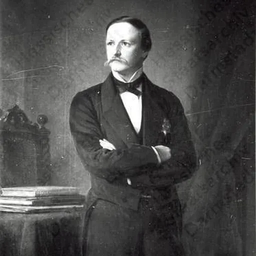 Portrait of Ferdinand Maximilian III, Prince of Ysenburg and Büdingen in Wächtersbach