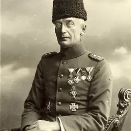 Portrait of Friedrich Freiherr Kress von Kressenstein