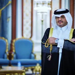 Portrait of Hamad bin Suhaim Al Thani