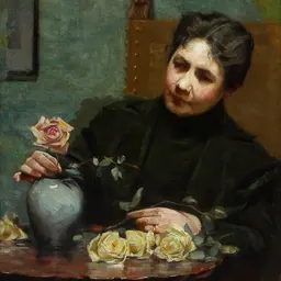 Portrait of Mary Hiester Reid