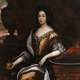 Portrait of Marie Casimire Louise de La Grange d'Arquien