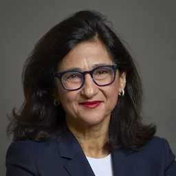 Portrait of Minouche Shafik