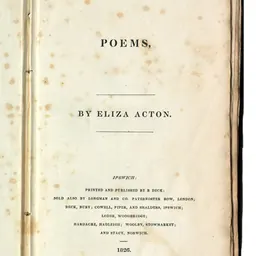 Portrait of Eliza Acton