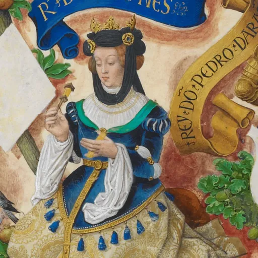 Portrait of Agnes of Aquitaine, Queen of Aragon