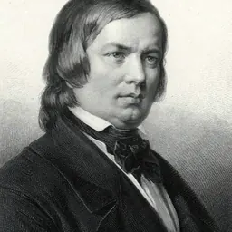 Portrait of Robert Schumann