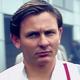 Portrait of Bruce McLaren