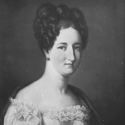 Portrait of Princess Adelheid of Anhalt-Bernburg-Schaumburg-Hoym