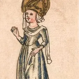Portrait of Hildegard of Vinzgouw