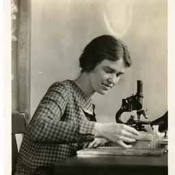 Portrait of Margaret Mann Lesley