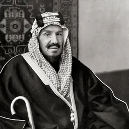 Portrait of Ibn Saud