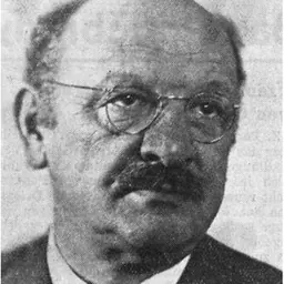 Portrait of Oskar Fischer