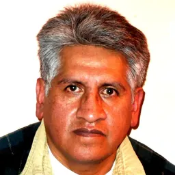 Portrait of Elías Blanco Mamani