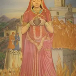 Portrait of Rani Karnavati