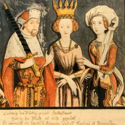 Portrait of Blanche of England