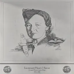 Portrait of Hazel Jane Raines