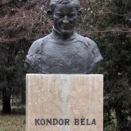 Portrait of Béla Kondor