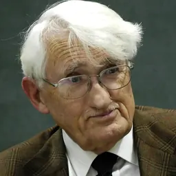 Portrait of Jürgen Habermas