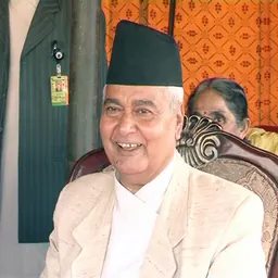 Portrait of Parmanand Jha