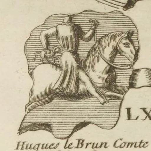 Portrait of Hugh XI of Lusignan