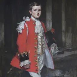 Portrait of George Venables-Vernon, 8th Baron Vernon