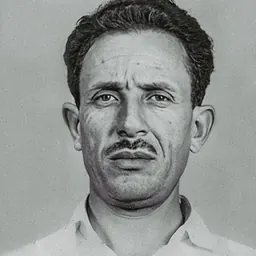 Portrait of Mostefa Ben Boulaïd