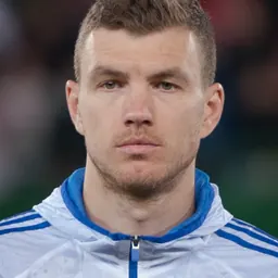 Portrait of Edin Džeko