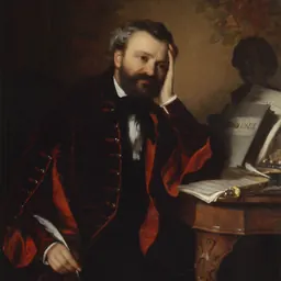 Portrait of Ferenc Erkel