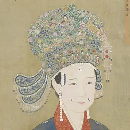 Portrait of Empress Renhuai; Empress Zhu