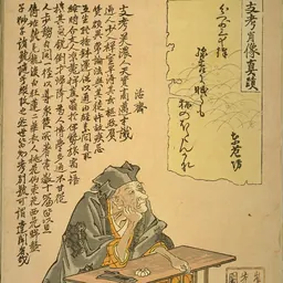 Portrait of Kagami Shikō