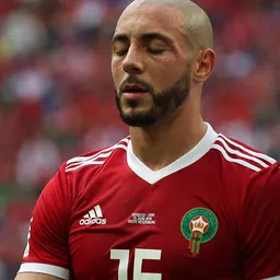 Portrait of Nordin Amrabat