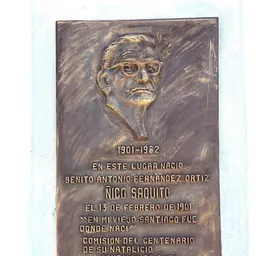 Portrait of Ñico Saquito