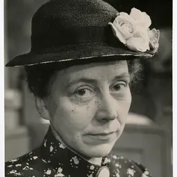 Portrait of Berta Hall