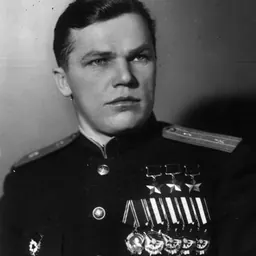 Portrait of Ivan Kozhedub