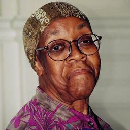 Portrait of Gwendolyn Brooks