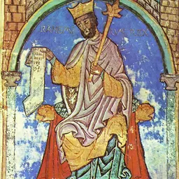 Portrait of Ramiro II of León