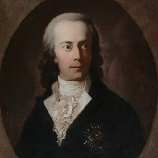 Portrait of Frederick Christian II, Duke of Schleswig-Holstein-Sonderburg-Augustenburg