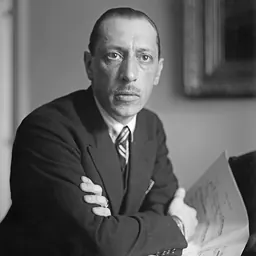 Portrait of Igor Stravinsky