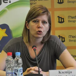Portrait of Ksenija Milenković