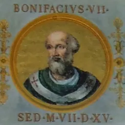 Portrait of Boniface VII