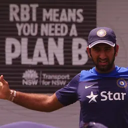 Portrait of Cheteshwar Pujara