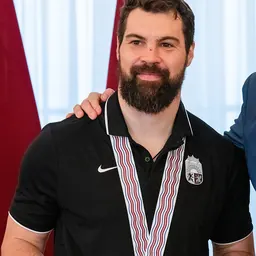 Portrait of Kaspars Daugaviņš