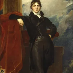 Portrait of Granville Leveson-Gower, 1st Earl Granville