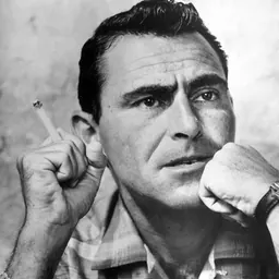 Portrait of Rod Serling