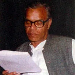 Portrait of Sisir Kumar Das