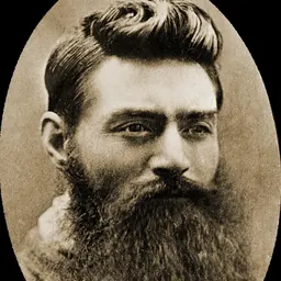 Portrait of Ned Kelly