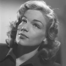 Portrait of Simone Signoret